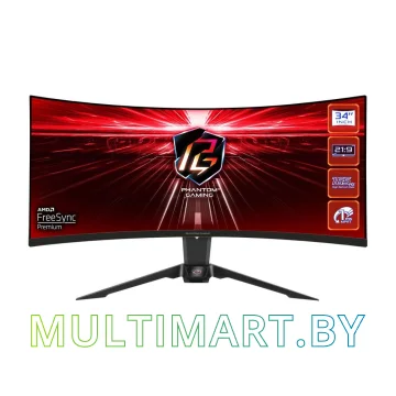 Игровой монитор ASRock Phantom Gaming PG34WQ15R2B